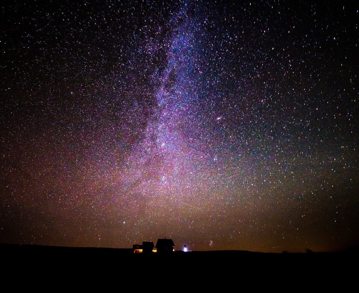 Sternenhimmel über der Peterbauernhütte | © Urlaub am Bauernhof/ Daniel Gollner