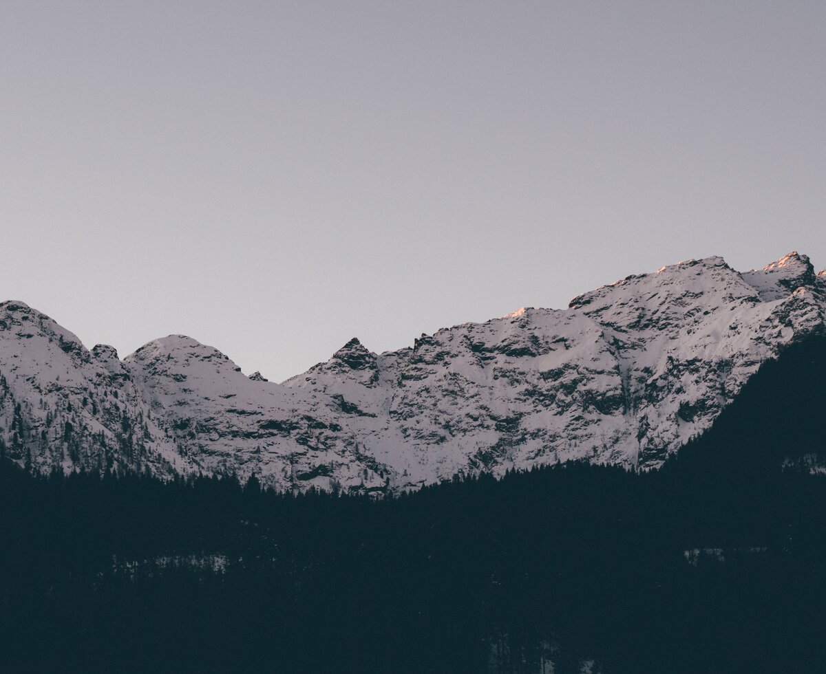 Verschneite Berge | © Urlaub am Bauernhof Kärnten / Daniel Gollner