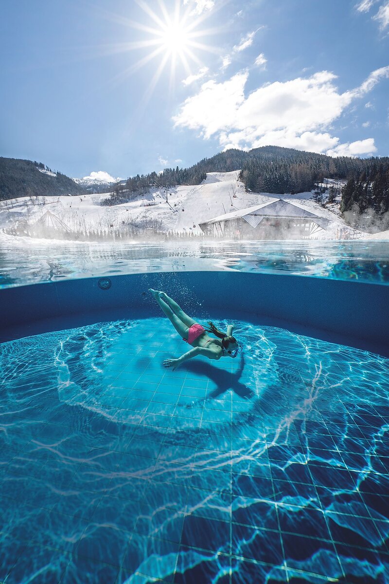 Thermenerlebnis direkt an der Piste im Römerbad | © Gert Perauer/ Kärnten Werbung