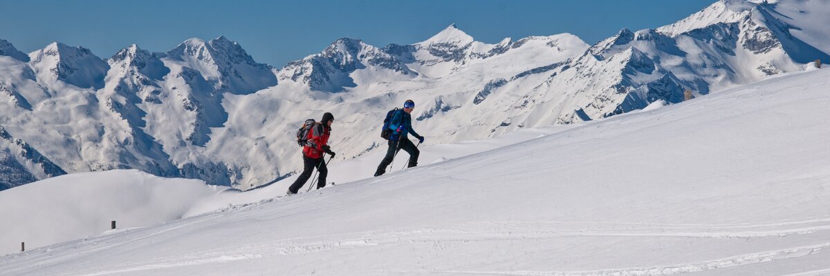 Zwei Skitourengeher unterwegs aufs Stubeck | © Foto Anatol / Tourismusregion Katschberg Lieser-Maltatal