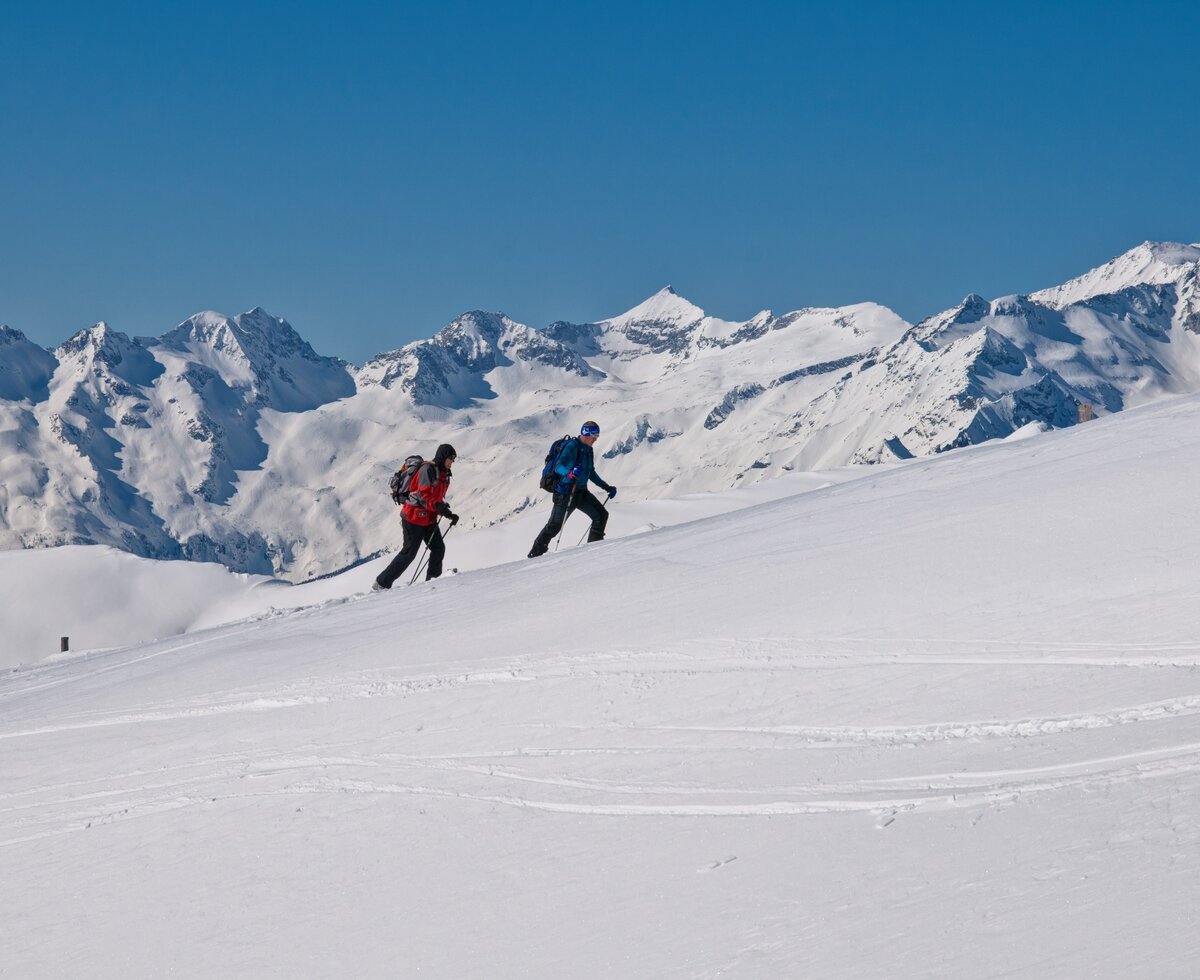 Zwei Skitourengeher unterwegs aufs Stubeck | © Foto Anatol / Tourismusregion Katschberg Lieser-Maltatal