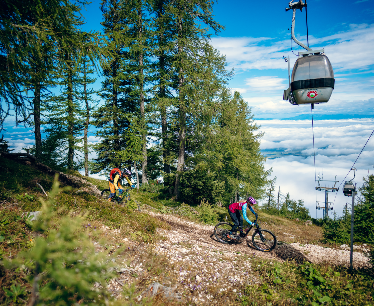MTB ZONE Bikepark Petzen | © KSL Tourismus GmbH | Martin Hofmann Mountainbiken in der MTB ZONE Bikepark Petzen | © KSL Tourismus GmbH | Martin Hofmann