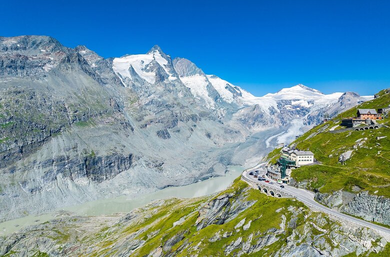 Großglockner Hochalpenstraße | © Michael Stabentheiner/ Kärnten Werbung Großglockner Hochalpenstraße mit Blick auf den Großglockner | © Michael Stabentheiner/ Kärnten Werbung
