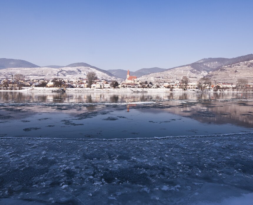 Weißenkirchen im Winter | © Donau Niederösterreich - Lachlan Blair