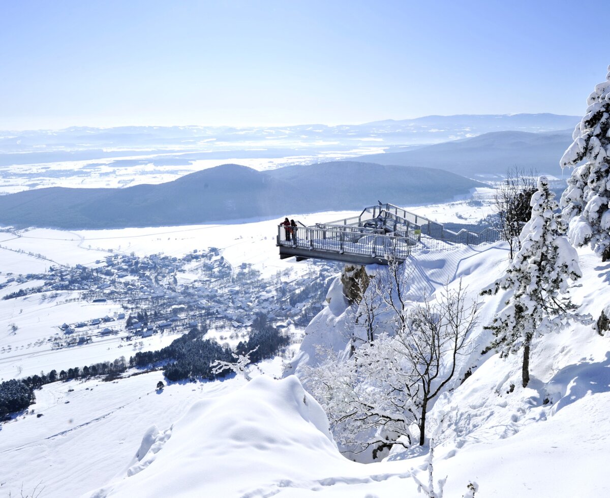 Winterwandern auf der Hohen Wand Wiener Alpen in Niederösterreich | © Naturparke Niederösterreich, pov.at, Herbst