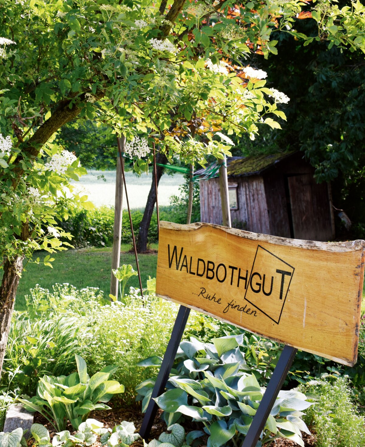 Ruhegarten am Waldbothgut | © Urlaub am Bauernhof Oberösterreich / Harald Puchegger