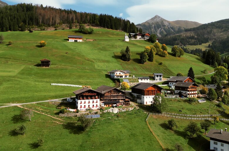 Bauernhof von oben | © Urlaub am Bauernhof / Daniel Gollner