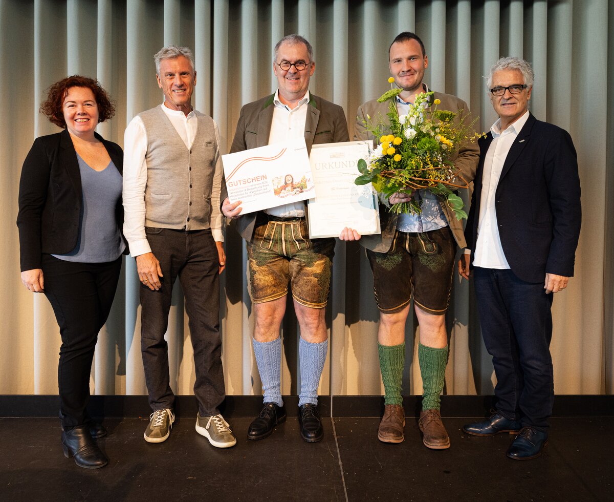 Familie Krainer Refugien am Wildbachberg | © Urlaub am Bauernhof / Christian Lendl Familie Krainer erhält Sonderpreis ÖW | © Urlaub am Bauernhof / Christian Lendl