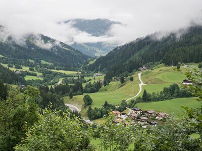 Blick über das Tal beim Bauernhof Stockham | © Urlaub am Bauernhof / Gerhard Liebenberger