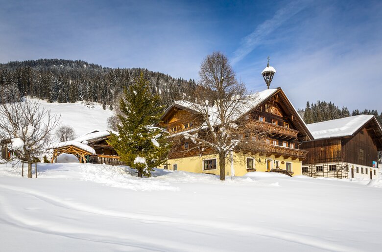 eingeschneiter Prechtlhof im Winter | © Urlaub am Bauernhof / Bernd Suppan eingeschneiter Prechtlhof im Winter | © Urlaub am Bauernhof / Bernd Suppan