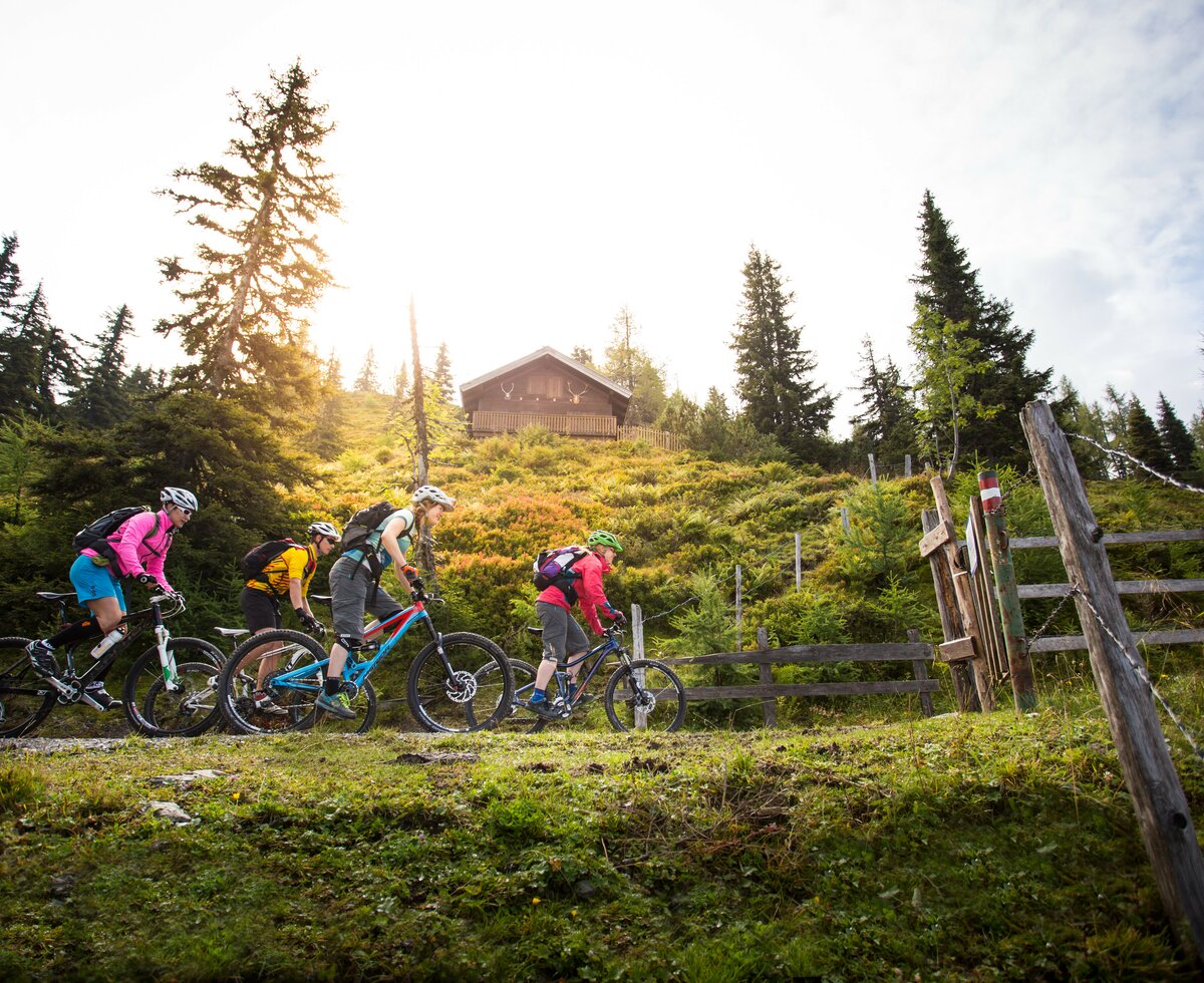 Mountainbiken in der Salzburger Sportwelt. | © Salzburger Land Tourismus/ David Schultheiss. Mountainbiken in der Salzburger Sportwelt. | © Salzburger Land Tourismus/ David Schultheiss.