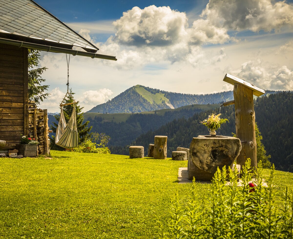 Oberhöferhütte außen, Almgebiet, Salzburger Land | © Urlaub am Bauernhof Salzburger Land / Bernd Suppan Oberhöferhütte außen, Almgebiet, Salzburger Land | © Urlaub am Bauernhof Salzburger Land / Bernd Suppan