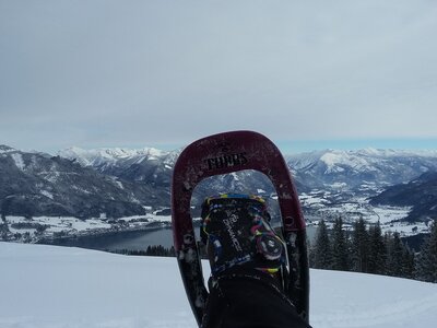 Schneeschuhwandern am Breitenberg | © Margret Appesbacher Schneeschuhwandern am Breitenberg | © Margret Appesbacher