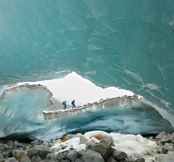 Gletscher Eisdecke in Neukirchen, Nationalpark Hohe Tauern, Salzburger Land | © Salzburger Land Tourismus / Daniel Breuer