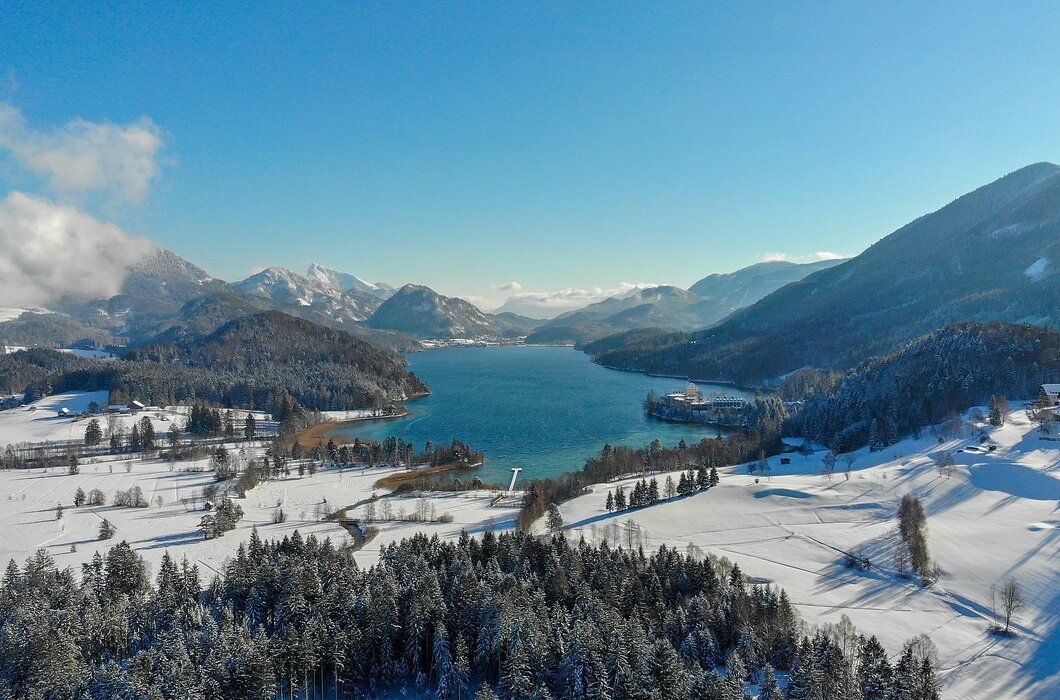 Der Fuschlsee im Winter, Fuschlseeregion im Salzburger Land | © Fuschlsee Tourismus GmbH