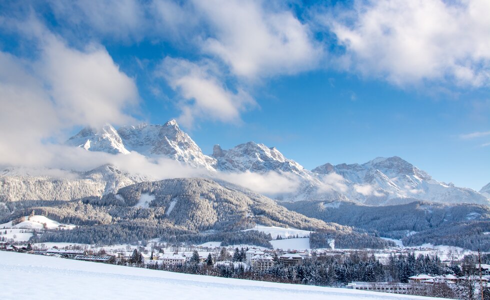 Winterlandschaft in Saalfelden Leogang, Salzburger Saalachtal | © Saalfelden Leogang Touristik / Peter Kühnl