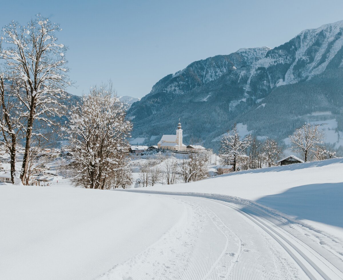 Goldegg im Winter, Salzburger Sonnenterrasse | © TVB Sonnenterrasse Goldegg im Winter, Salzburger Sonnenterrasse | © TVB Sonnenterrasse