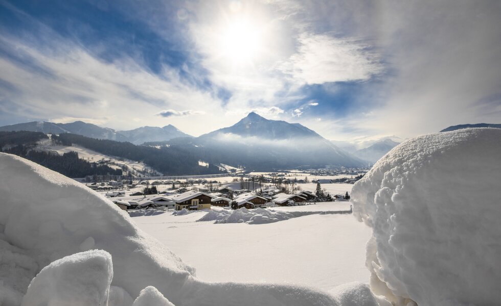 Landscape view at the Prechtlhof in Flachau, Salzburger Sportwelt region, SalzburgerLand | © Urlaub am Bauernhof Salzburger Land / Bernd Suppan
