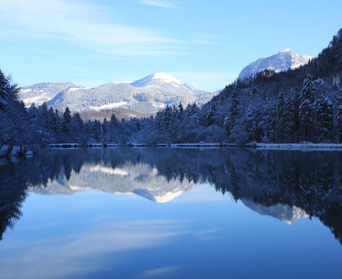 Bluntausee im Winter, Golling, Tennengau, Salzburger Land | © TVB Golling / golling.info Bluntausee im Winter, Golling, Tennengau, Salzburger Land | © TVB Golling / golling.info