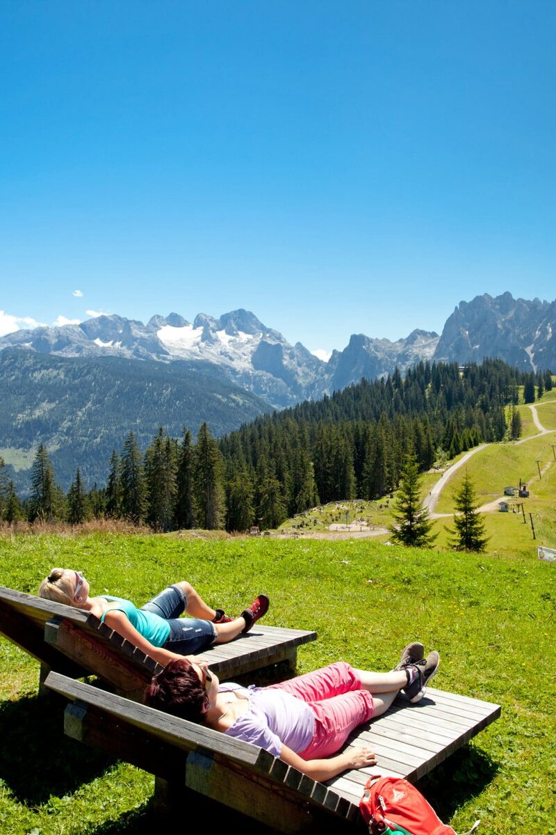 Panorama genießen Dachstein West, Russbach, Salzburger Land | © Bergbahnen Dachstein West