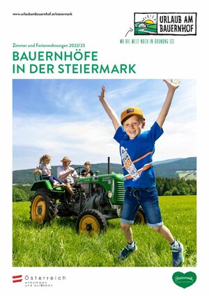 Katalog Bauernhöfe in der Steiermark 2022-23 | © Urlaub am Bauernhof Steiermark | Harry Schiffer