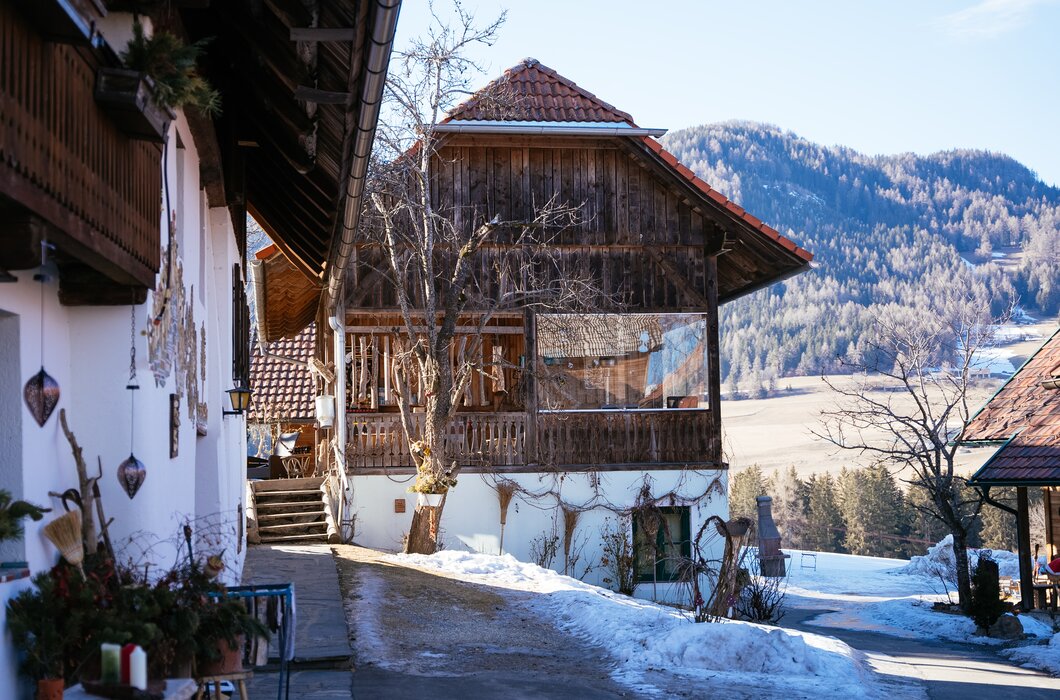 Aussenbereich vom Bauernhof Plank, Reitbauernhof in der Steiermark | © Urlaub am Bauernhof Steiermark / Daniel Gollner