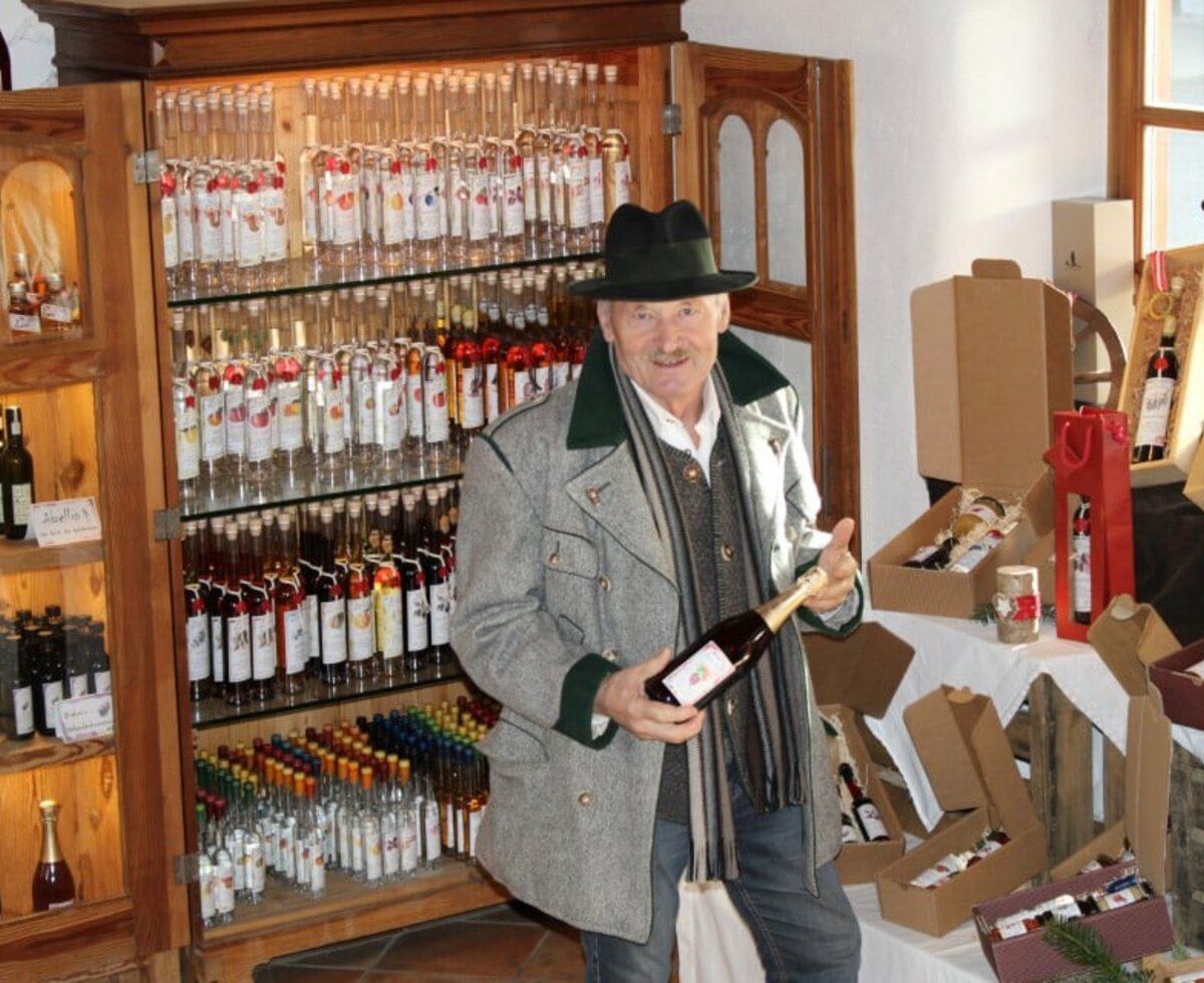 Hofeigene Produkte im Hofladen | © Obsthof Pieber / Urlaub am Bauernhof Steiermark