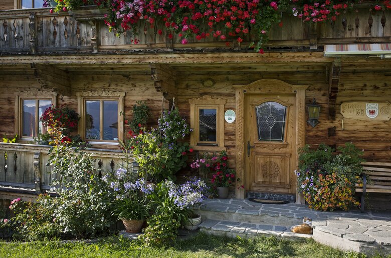 Außengarten | © Urlaub am Bauernhof Tirol