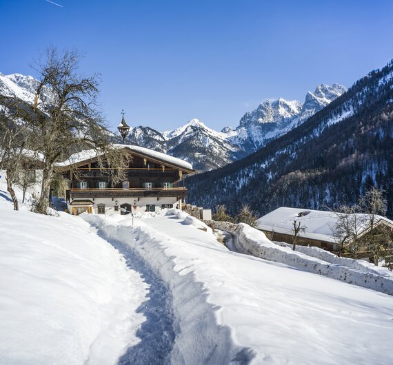 Berghof Kaisertal | ©  TVB Kufsteinerland/ Hannes Dabernig