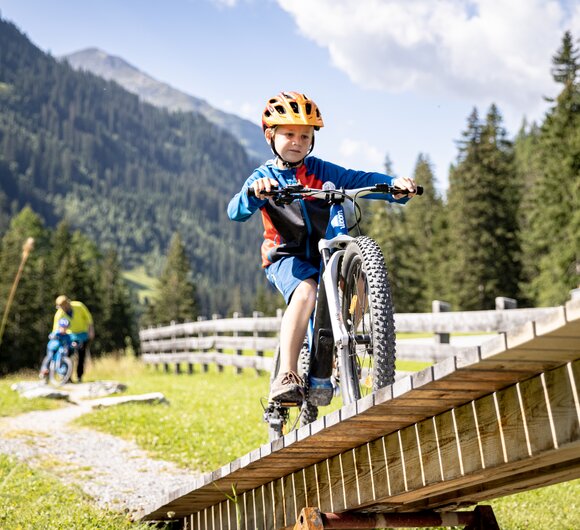 Biken Verwall Eldorado Familie Sommer | © ©TVB ST. Anton am Artlberg Patrick Bätz