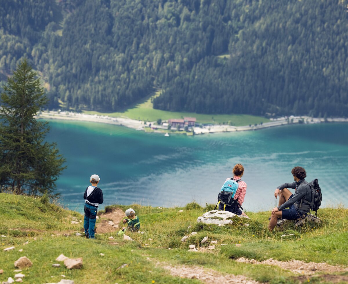 Familienwanderung Dalfaz Alm | © Achensee Tourismus Familienwanderung zur Dalfaz Alm | © Achensee Tourismus