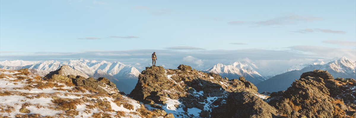 Wandern im Herbst Richtung Böses Weibele | © TVB Osttirol