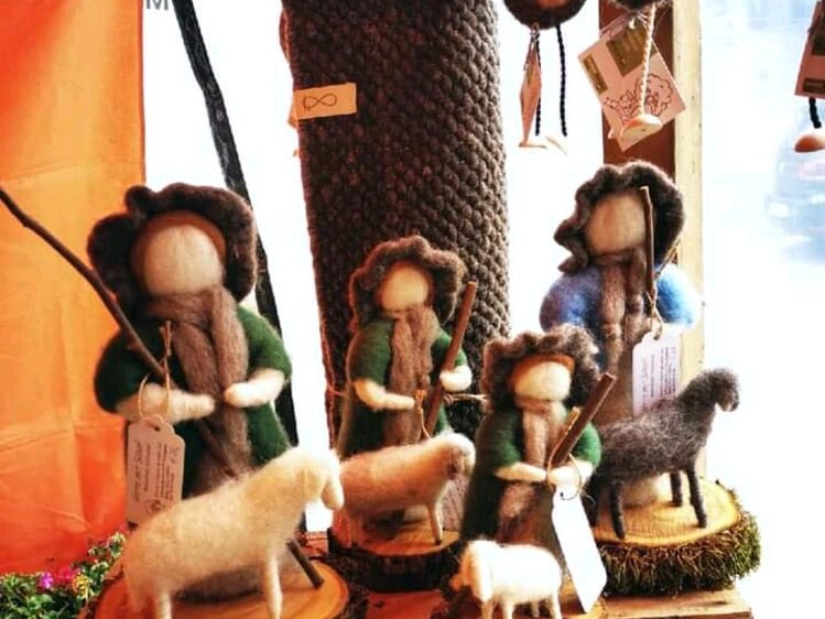 Figuren aus Schafwolle | © Chalet Keßler