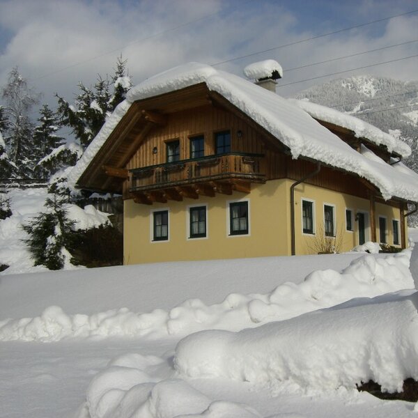 ferienhaus im winter