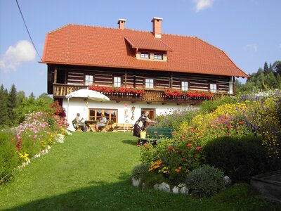 Fruehstueck auf der Sonnenterrasse Fruehstueck auf der Sonnenterrasse