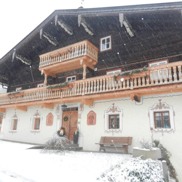 Winterbild Bauernhaus