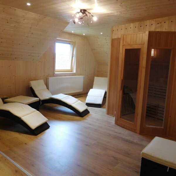 Sauna- und Relaxraum