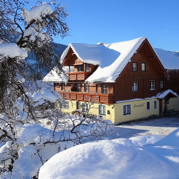Winter am Linarhof mir viel Schnee