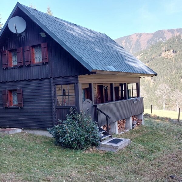 Die Hütte im Frühjahr