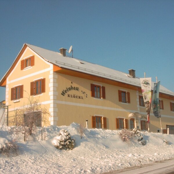 Winery in winter