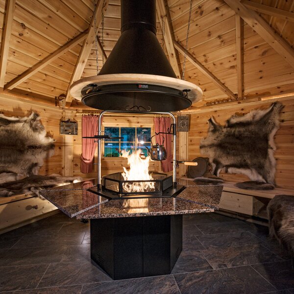 Die urige Grillhütte