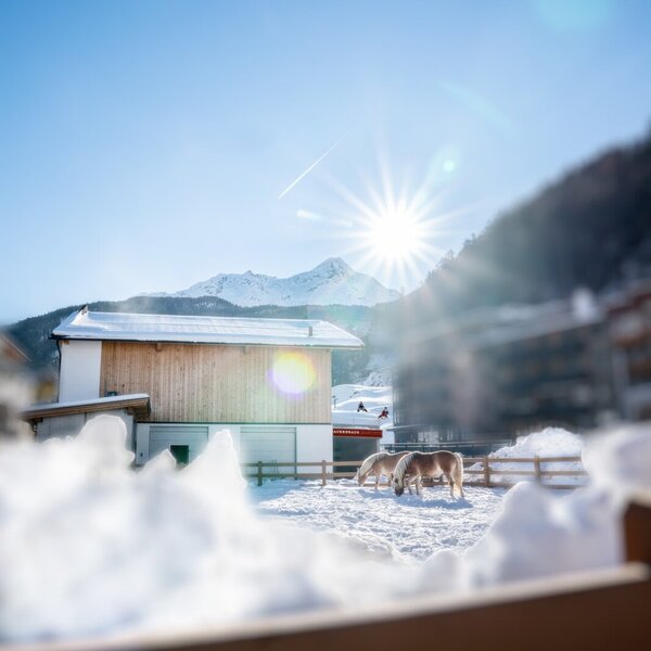 Sandplatz Außenanicht