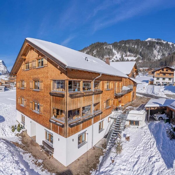 Forsthaus Schoppernau im Winter