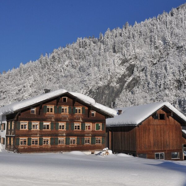 Hof Erath in der Wintersonne