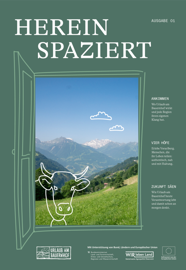 Magazin Hereinspaziert